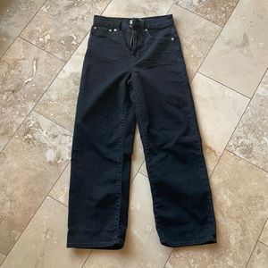 Madewell Slim Wide Leg Crop